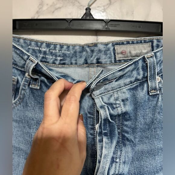 AG Jeans Alexxis Slim High Rise Vintage Fit  Contour 360  Size 32R - Picture 8 of 11